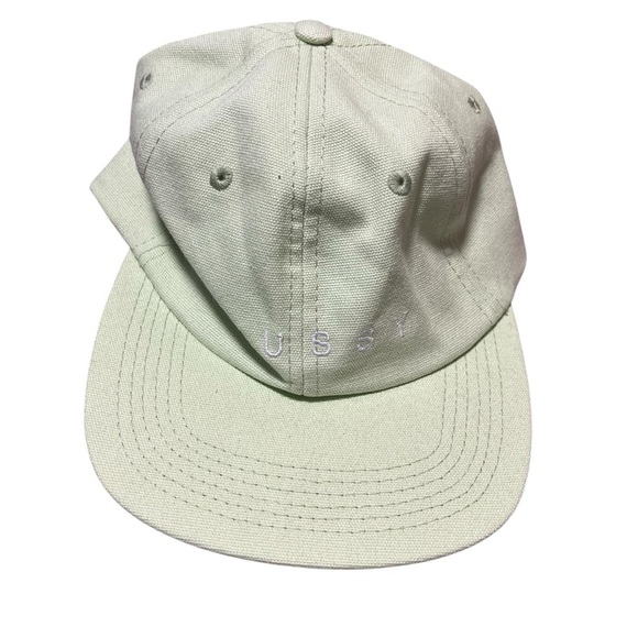 Stussy Other - NWT Lime Green Stussy Hat Urban Outfitters Adjustable suede strap